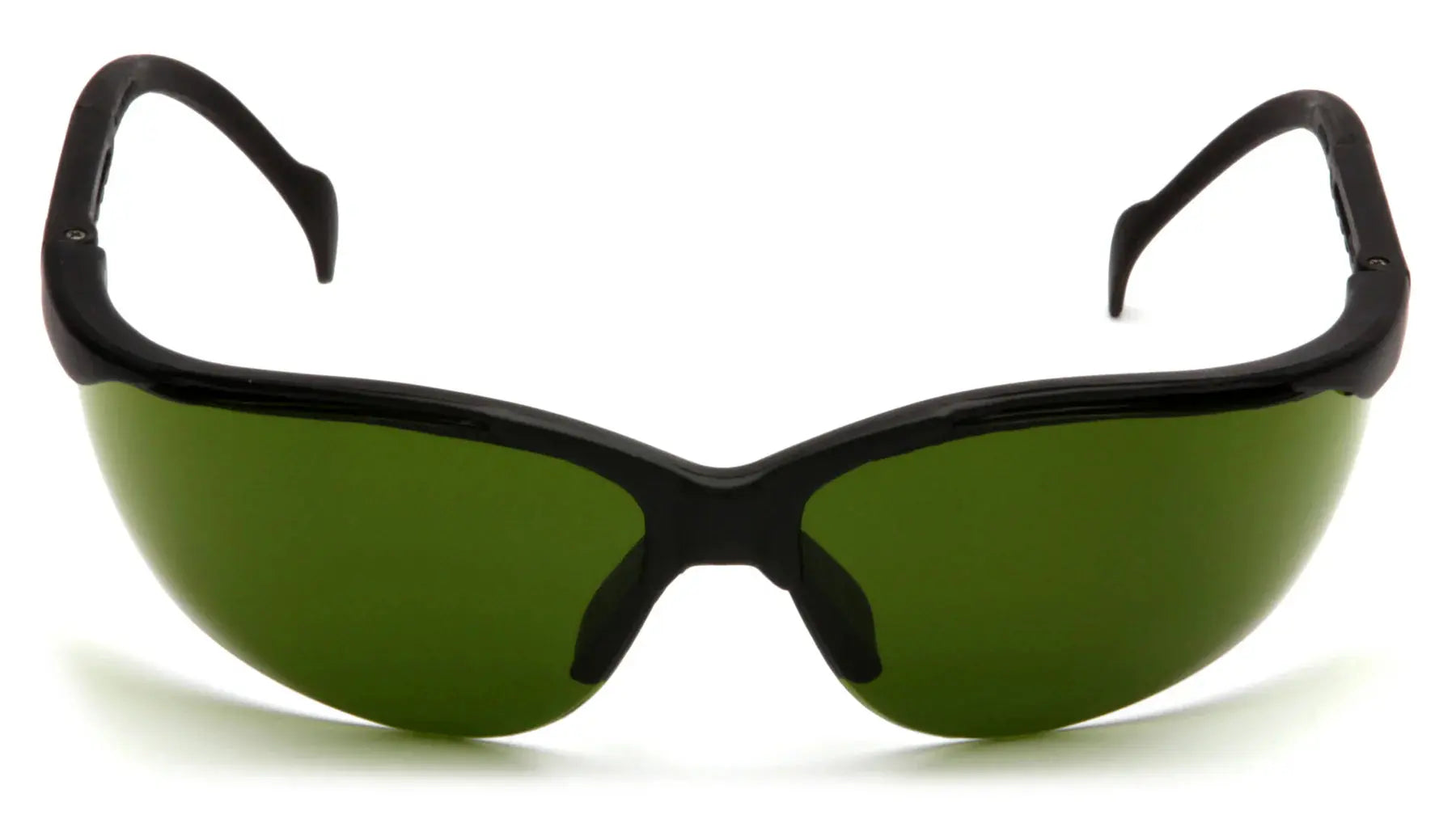 Pyramex Venture II Safety Glasses with Black Frame, 1 Each