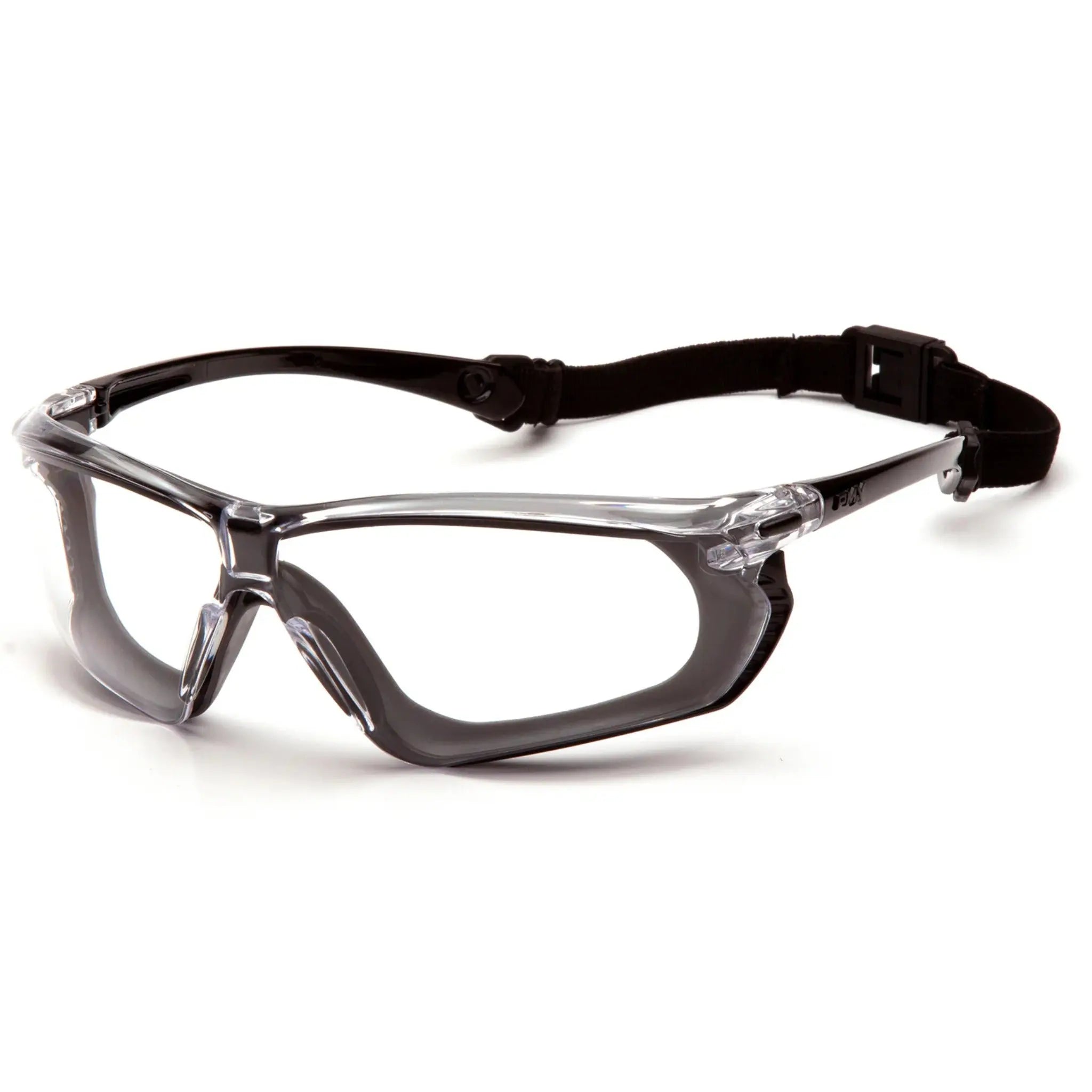 Pyramex Crossovr SBG10610DT Safety Glasses with Clear H2X Anti Fog Lens, Main Image
