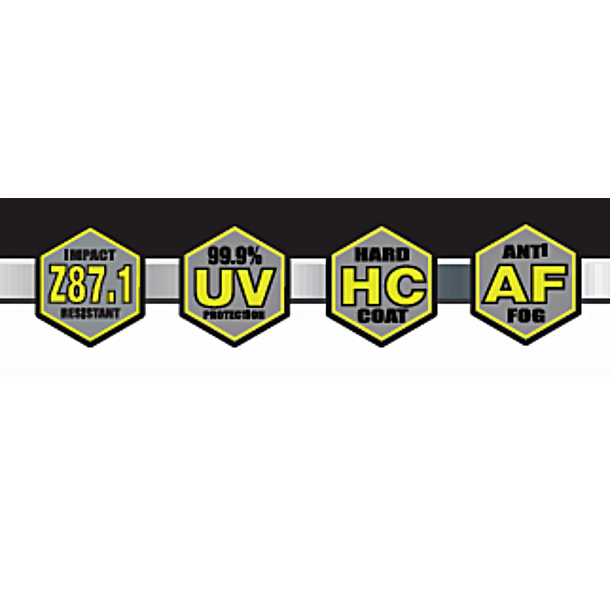 Radians BAL1-10 Balsamo Safety Eyewear, Gray Frame, Clear Lens, One Size, Performance