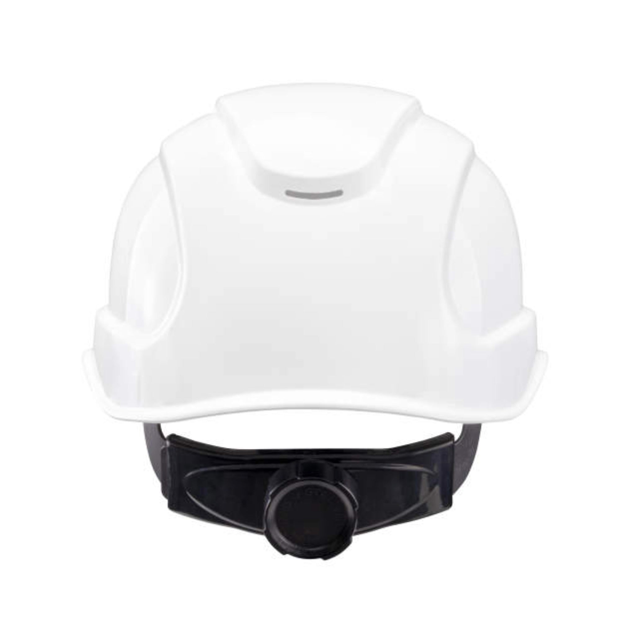 RADIANS HYPEMAN RHH6-WHITE 6-Point Ratchet Type I Cap Style Hard Hat, White, Back View