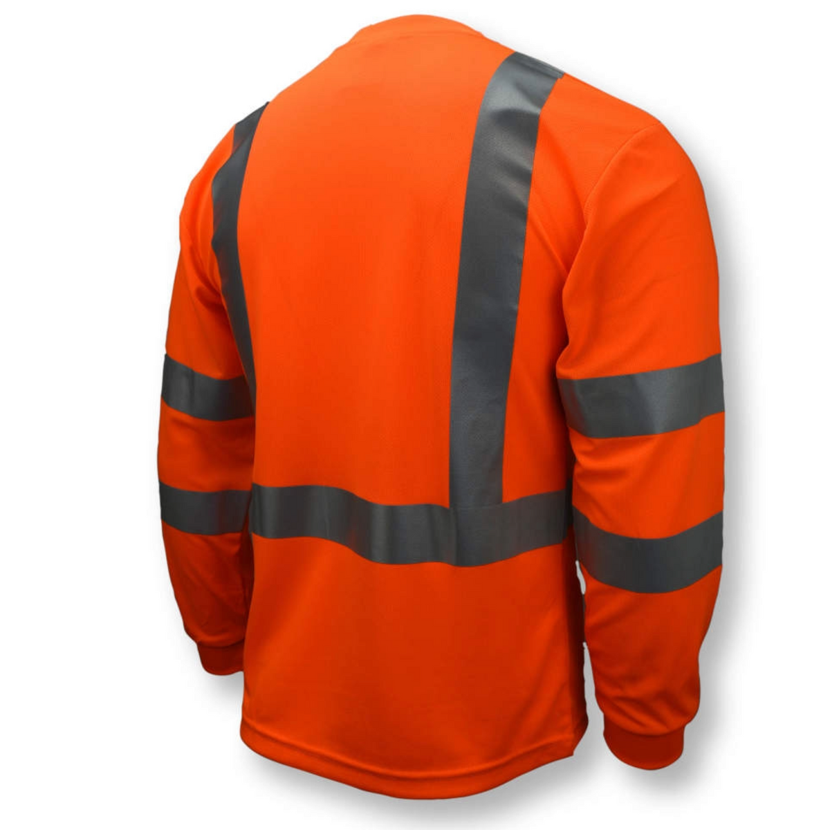 RADIANS ST21-3POS Class 3 Long Sleeve T-shirt with Max-Dri, Back View
