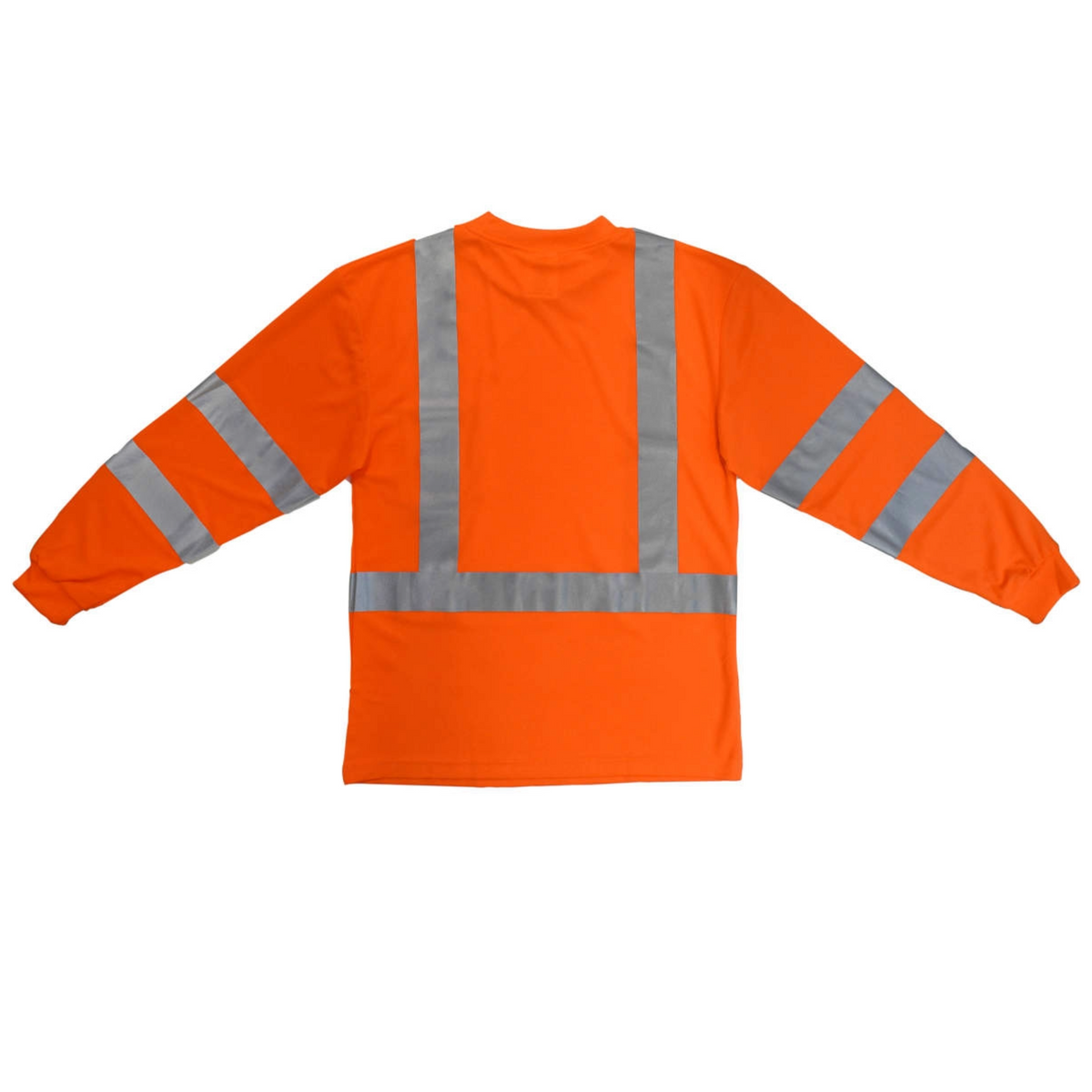RADIANS ST21-3POS Class 3 Long Sleeve T-shirt with Max-Dri, Back View