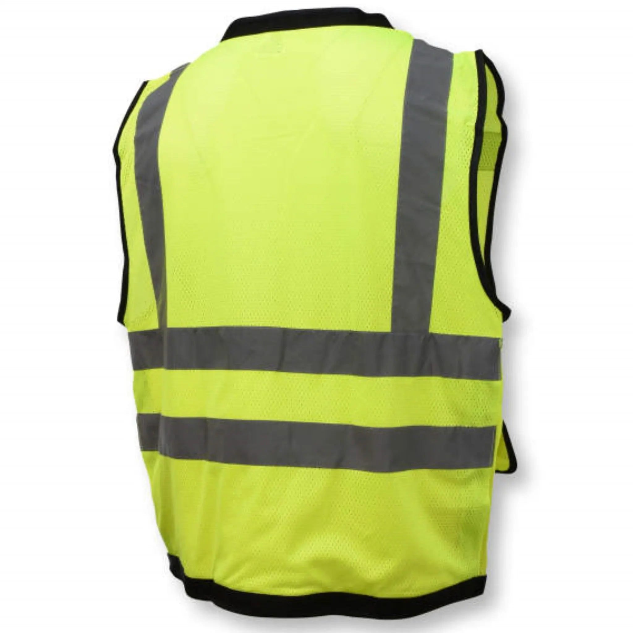 Radians SV59Z-2ZGD Type R Class 2 Heavy Duty Mesh/Solid Surveyor Safety Vest, Hi Vis Green, 1 Each
