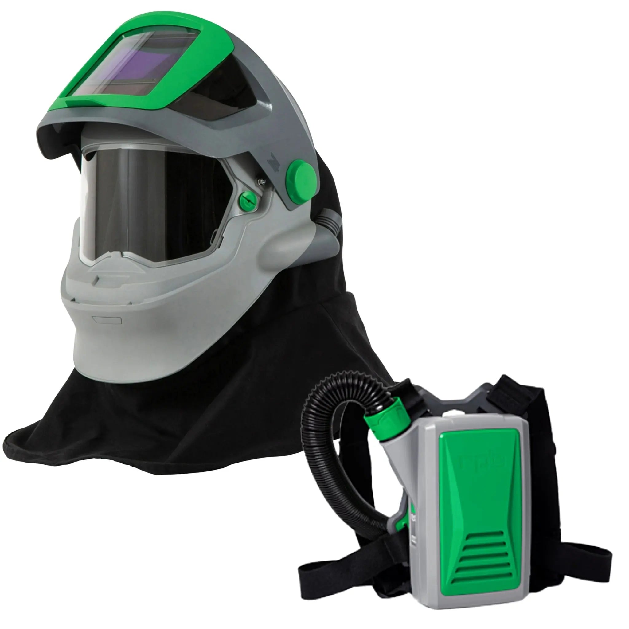 RPB Safety Z4 15-0036 Respirator with PX5 PAPR, FR Shoulder Cape, Backpack Breathing Tube, FR Backpack Assembly, Main Image