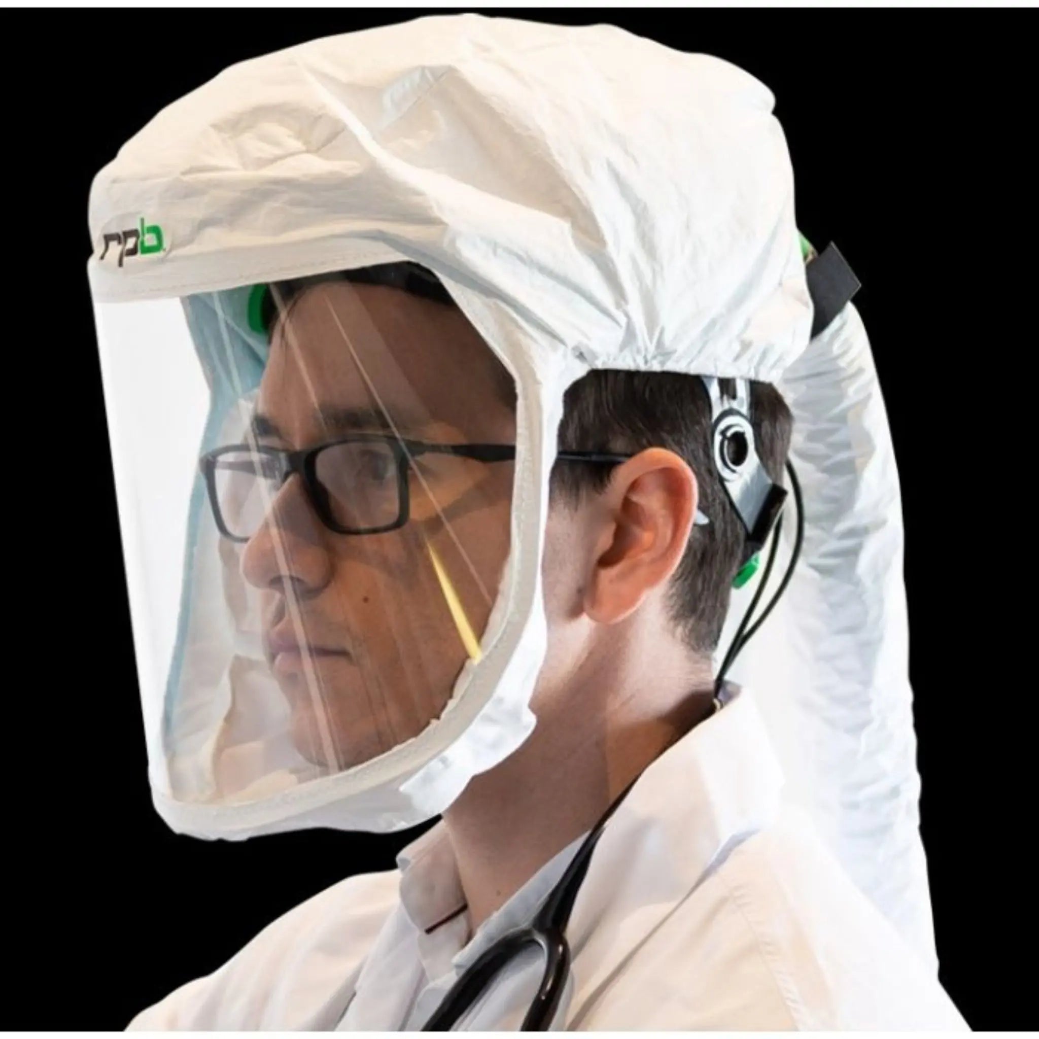 RPB Safety 17-208-22 T200 Respirator with Air Duct/Head Harness Assembly, Tychem 2000 Face Seal, Breathing Tube, PX5 PAPR Assembly, 1 Kit, Image 2