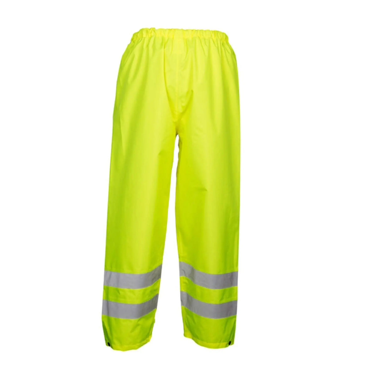 Kishigo RW110 Economy Rainwear Set, Lime, 1 Each-Pants Back