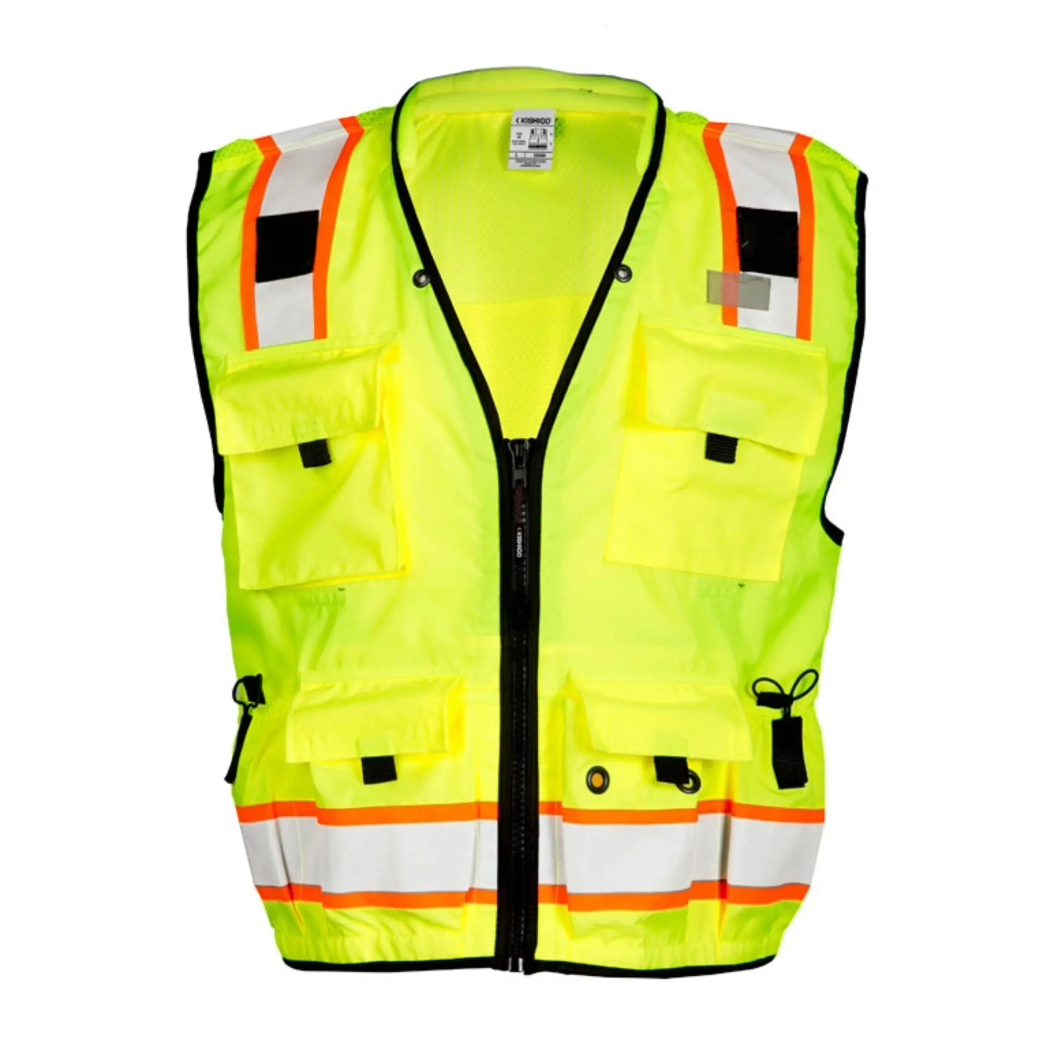 Kishigo S500 Professional Surveyors Vest, Type R, Class 2, 1 Each