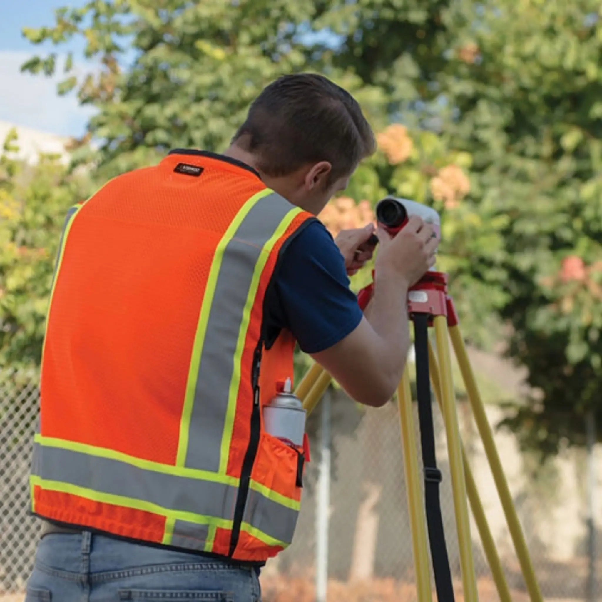 Kishigo S500 Professional Surveyors Vest, Type R, Class 2, 1 Each