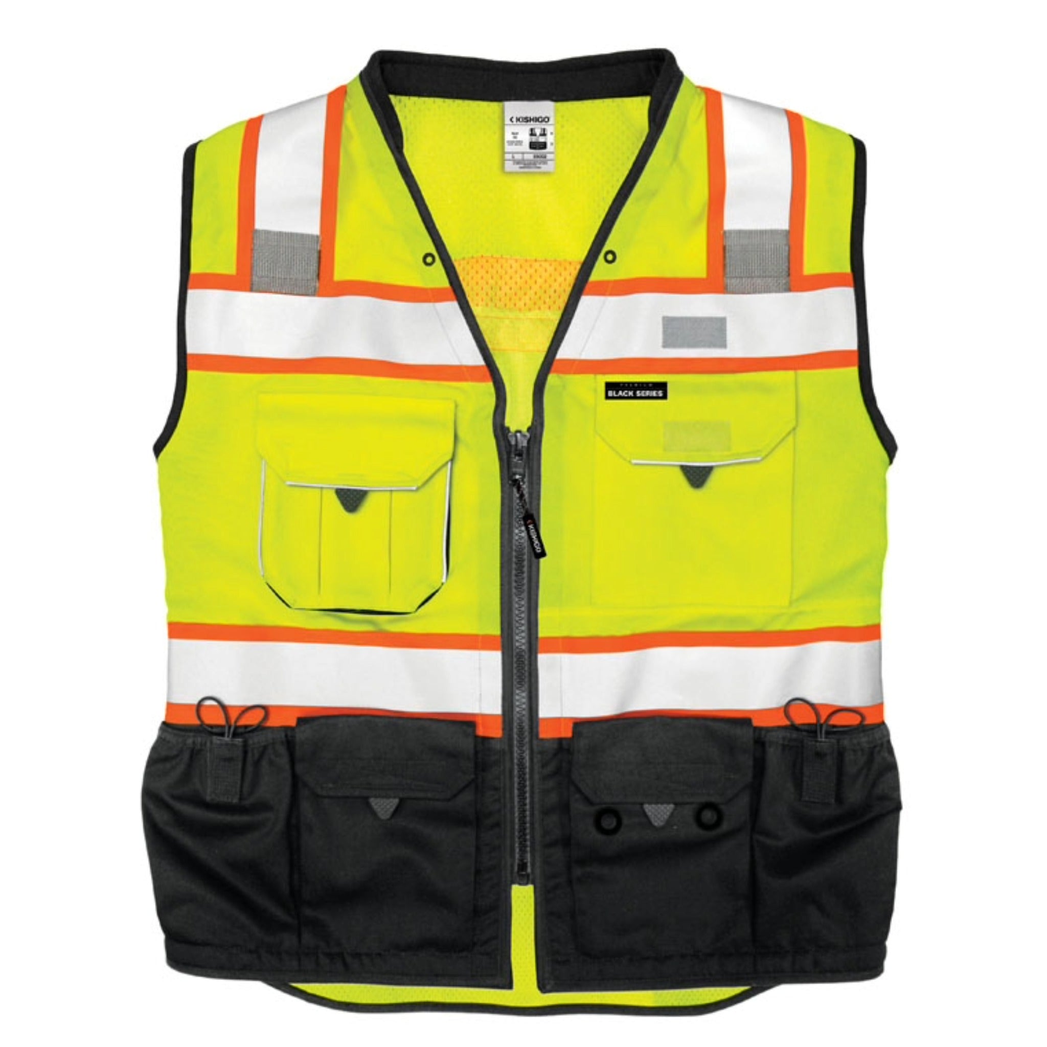 Kishigo S500 ANSI Type R Class 2 Surveyors Vest, 1 Each