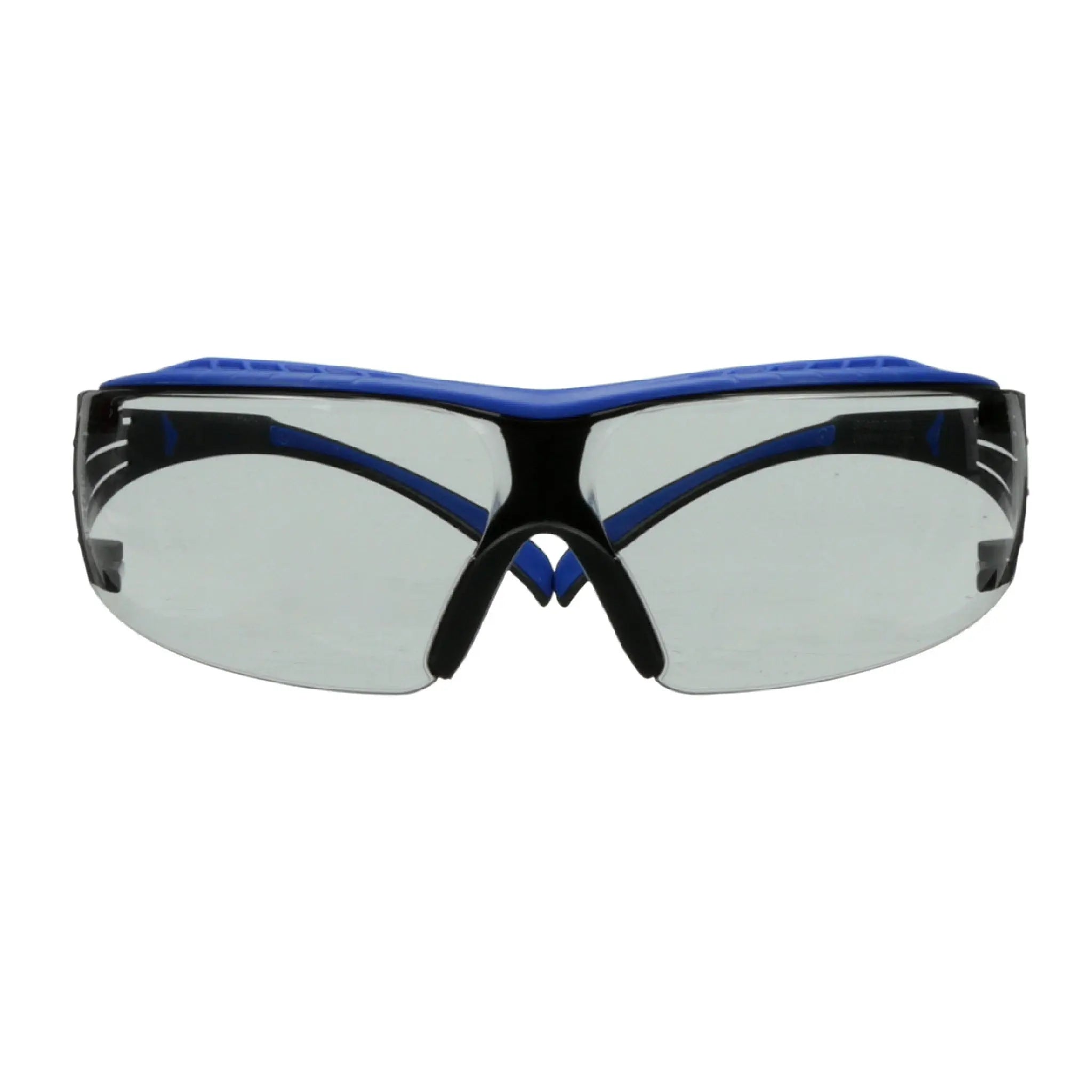 3M SecureFit 400 Series Safety Glasses SF407XSGAF-BLU, BLU/GRY, I/O GRY Scotchgard Anti-Fog/Anti-Scratch Lens, 20 ea/Case