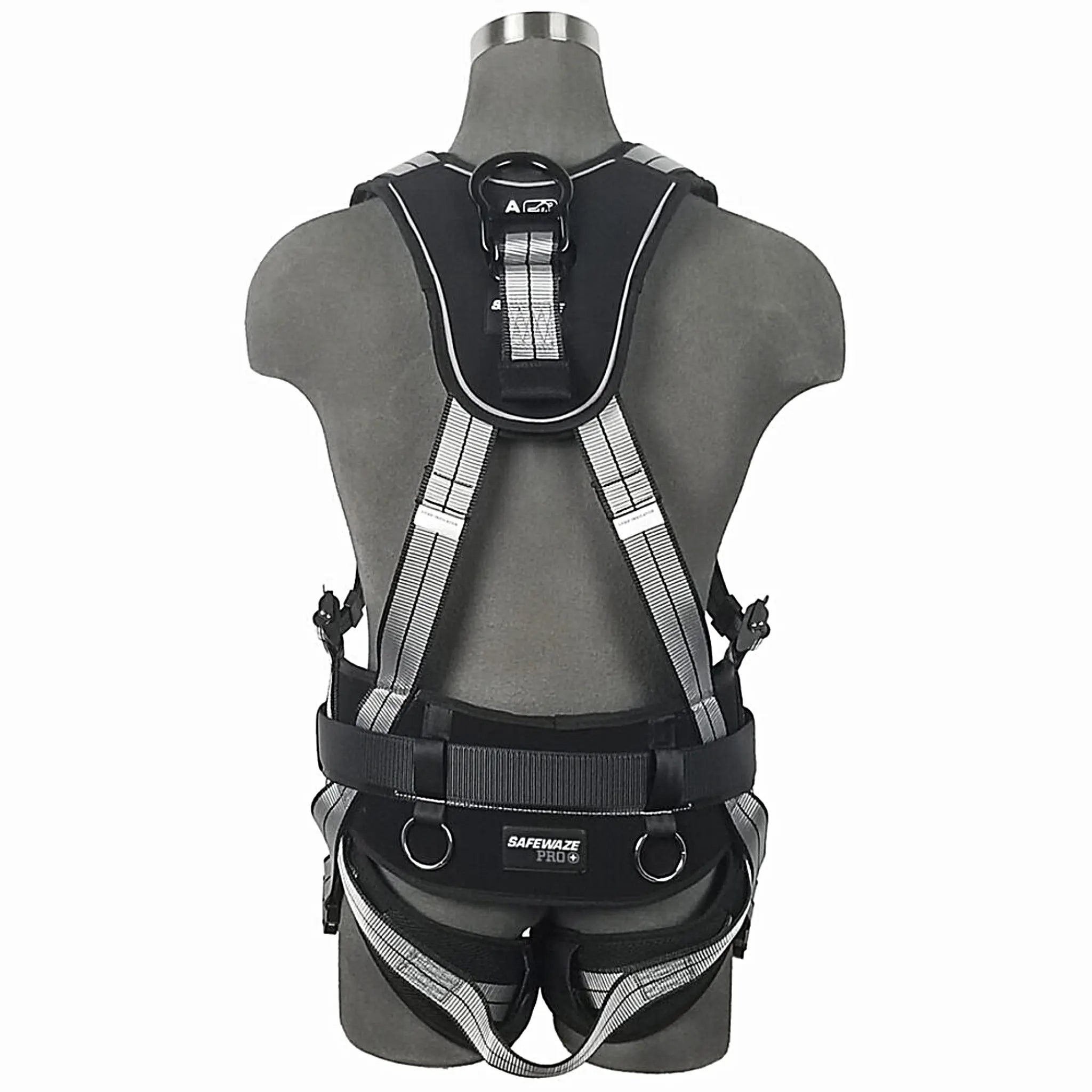 Safewaze 021-181 Series PRO+ Slate Construction Harness, back view 1