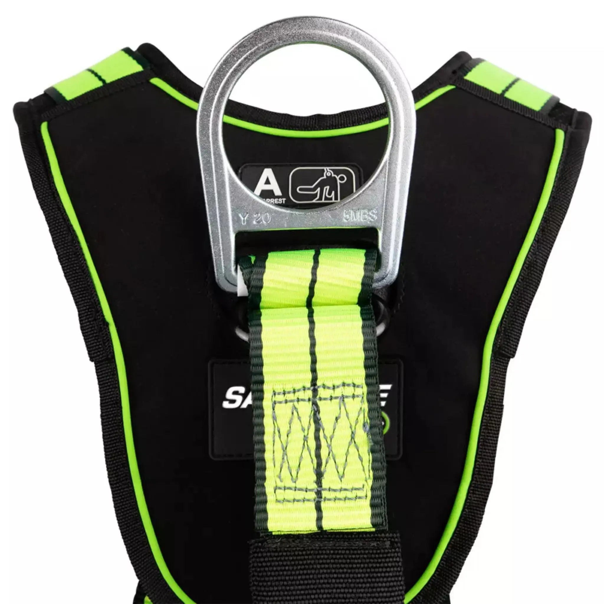 Safewaze FS-FLEX280 Series PRO+ Full Body Harness, D-ring detail