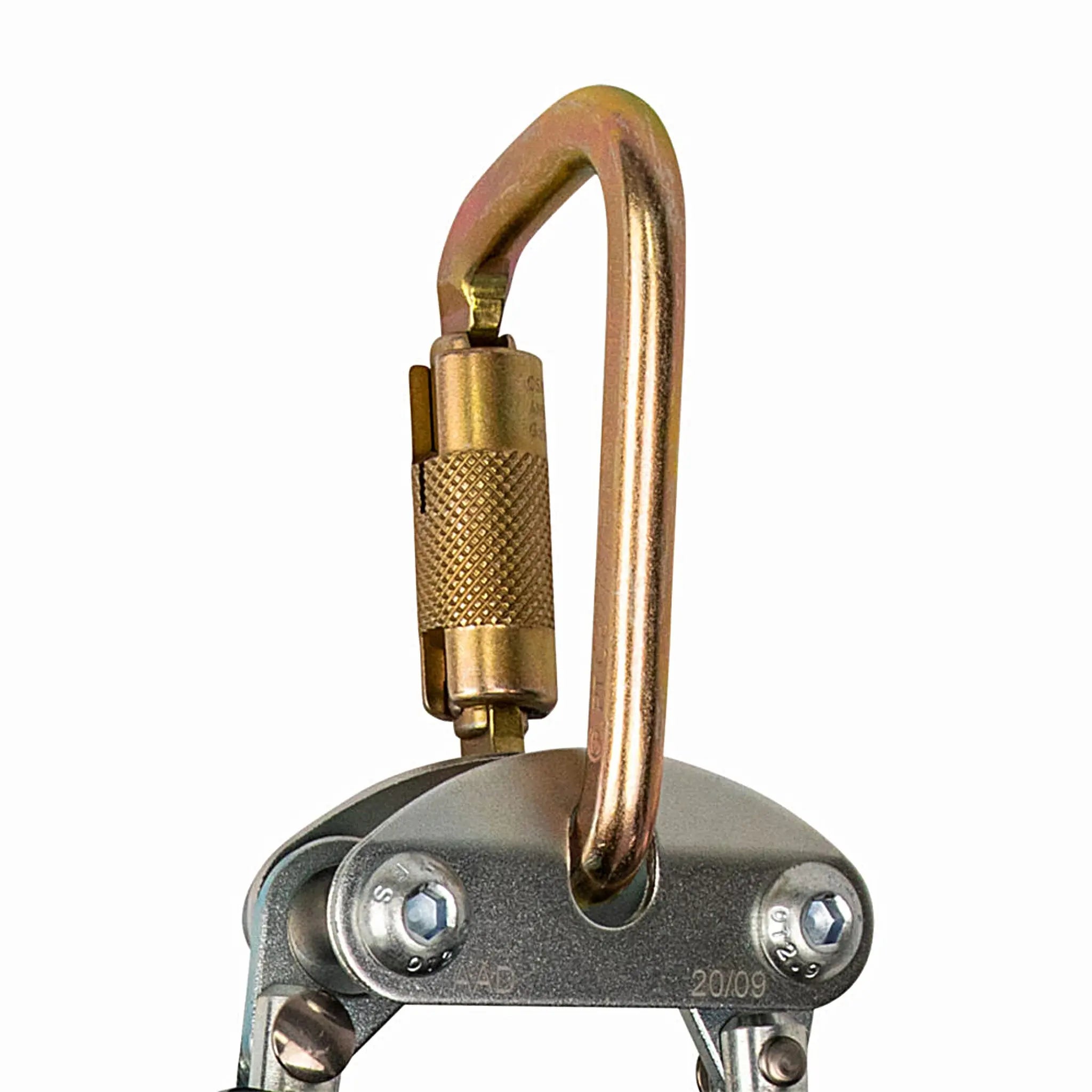 Safewaze FS-FSP1211-G Latitude HD 11' Single Cable SRL-P, Carabiner detail