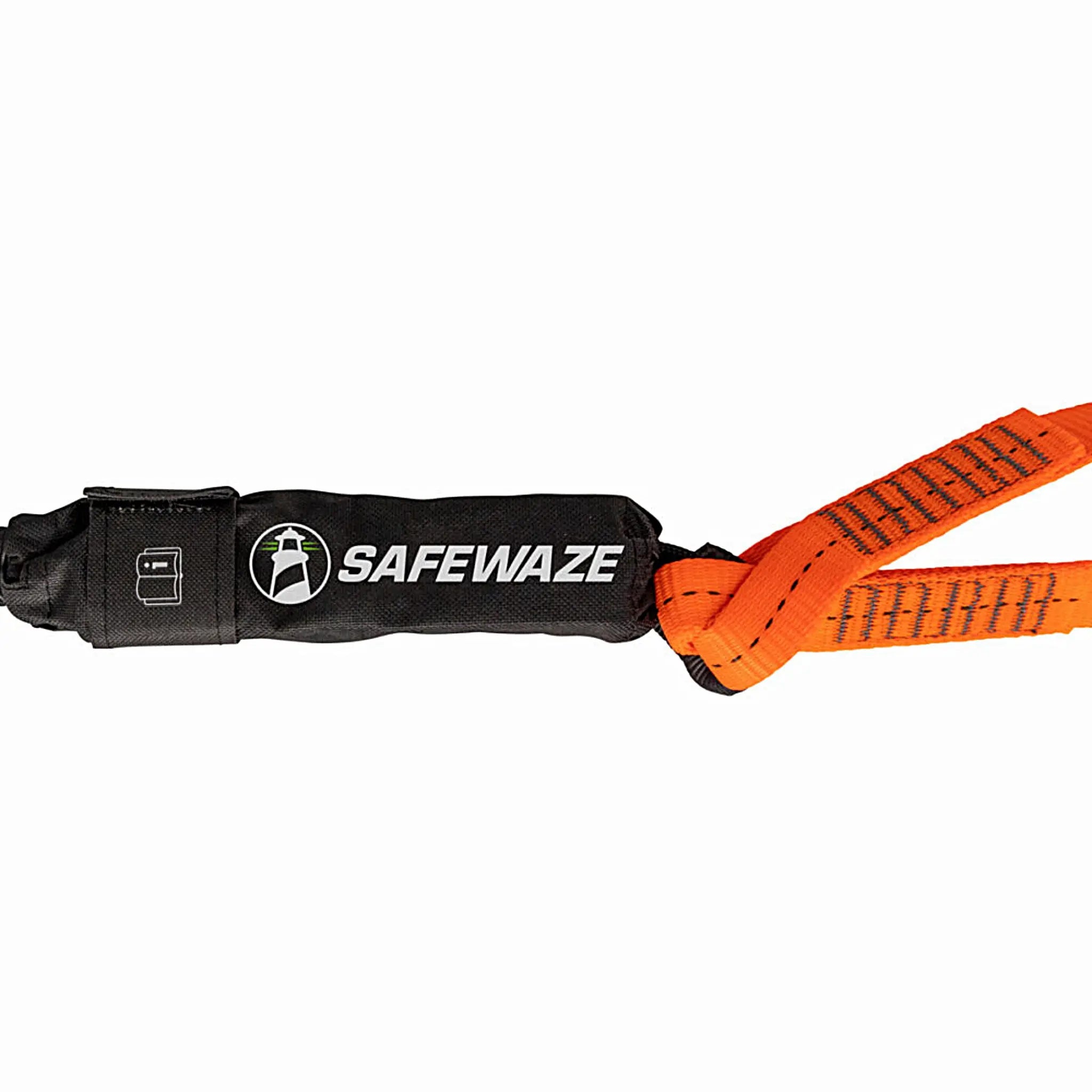 Safewaze FS88561-E V-Line 6' Energy Absorbing Lanyard, Dual Leg, Snap Hooks, shock absorber