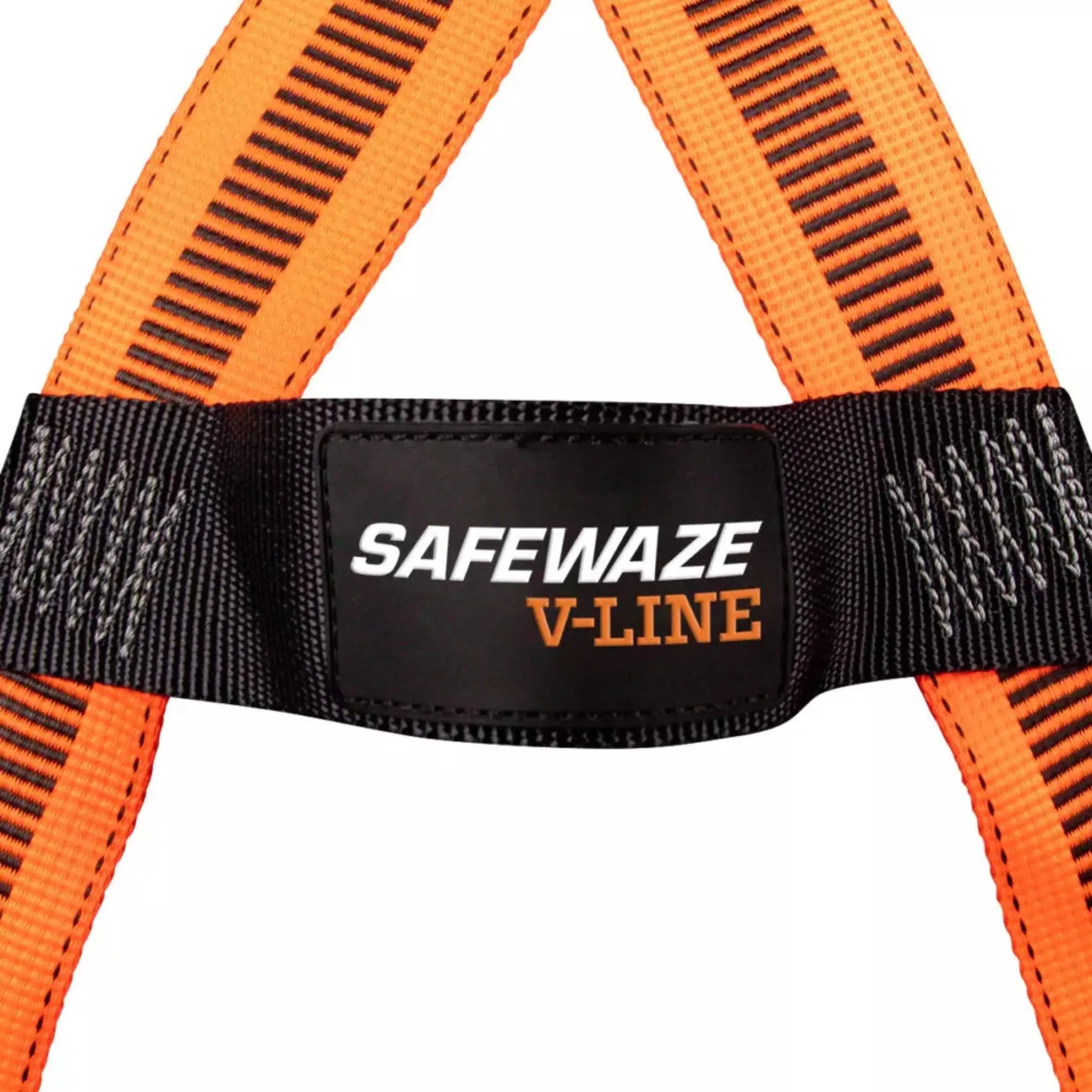 Safewaze FS99185-E V-Line Full Body Harness, Universal, 1D, MB Chest, TB Legs, v-line detail