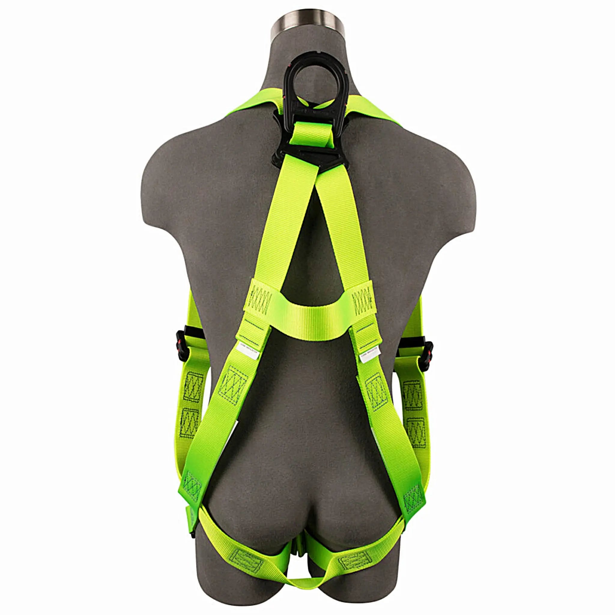 Safewaze SW77225-UT3QC Series Arc Flash Full Body Harness, DE 1D, DE MB Torso, DE QC Chest/Legs, Main_Image,Back_1