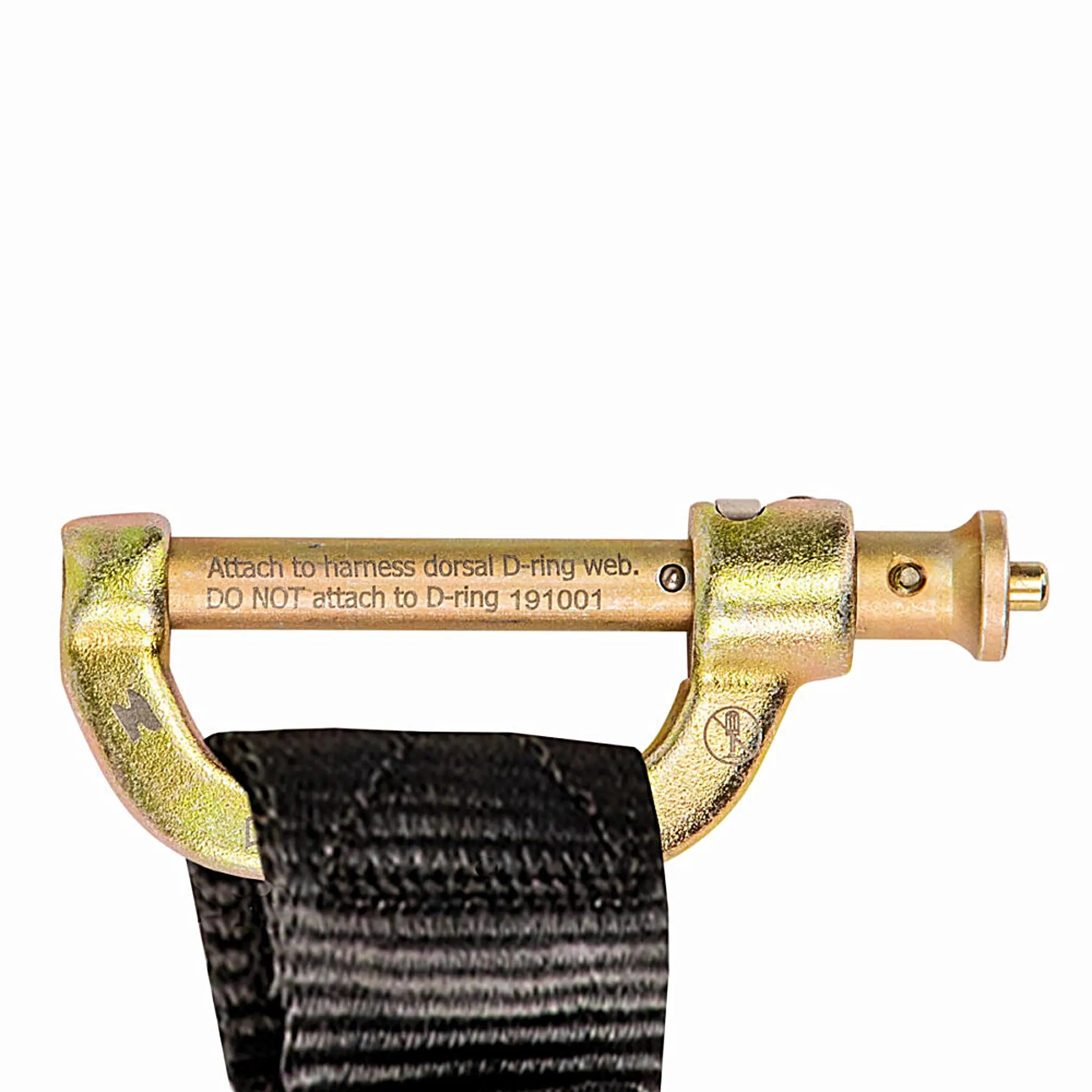 SafeWaze SW8008-11LE-ALUDL Latitude Edge 11' Dual Cable SRL-P, Zinc-plated steel bracket