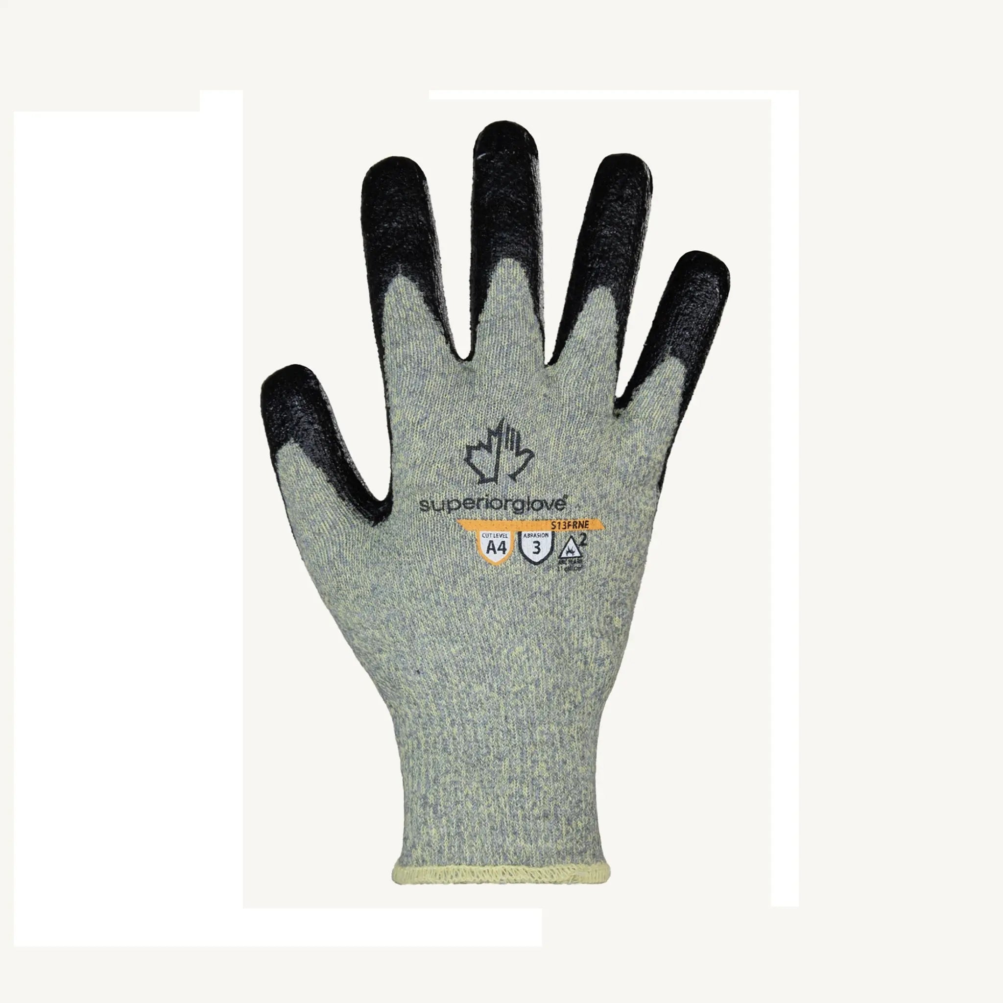 Superior Glove Works ParaActiv S13FRNE-9 Arc Rated and Heat 1 Paraactiv Gloves with Cut A4 and Neoprene Palm Coating, Size 9, 1 Pair