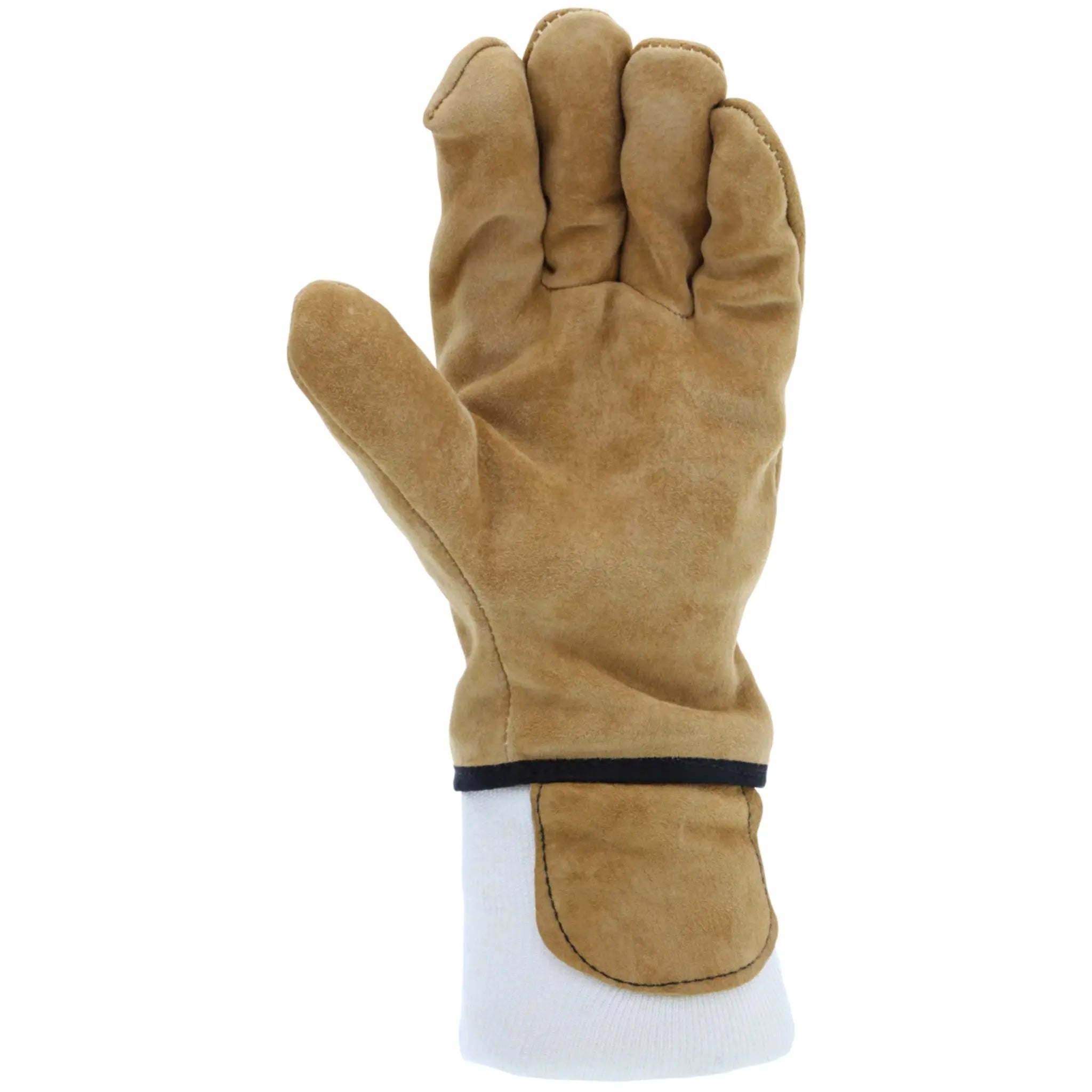 Shelby Specialty Gloves 5009-J Pigskin with Wristlet, Fed, Cal-Osha Glove, Tan, Jumbo, 1 Pair, Image 4