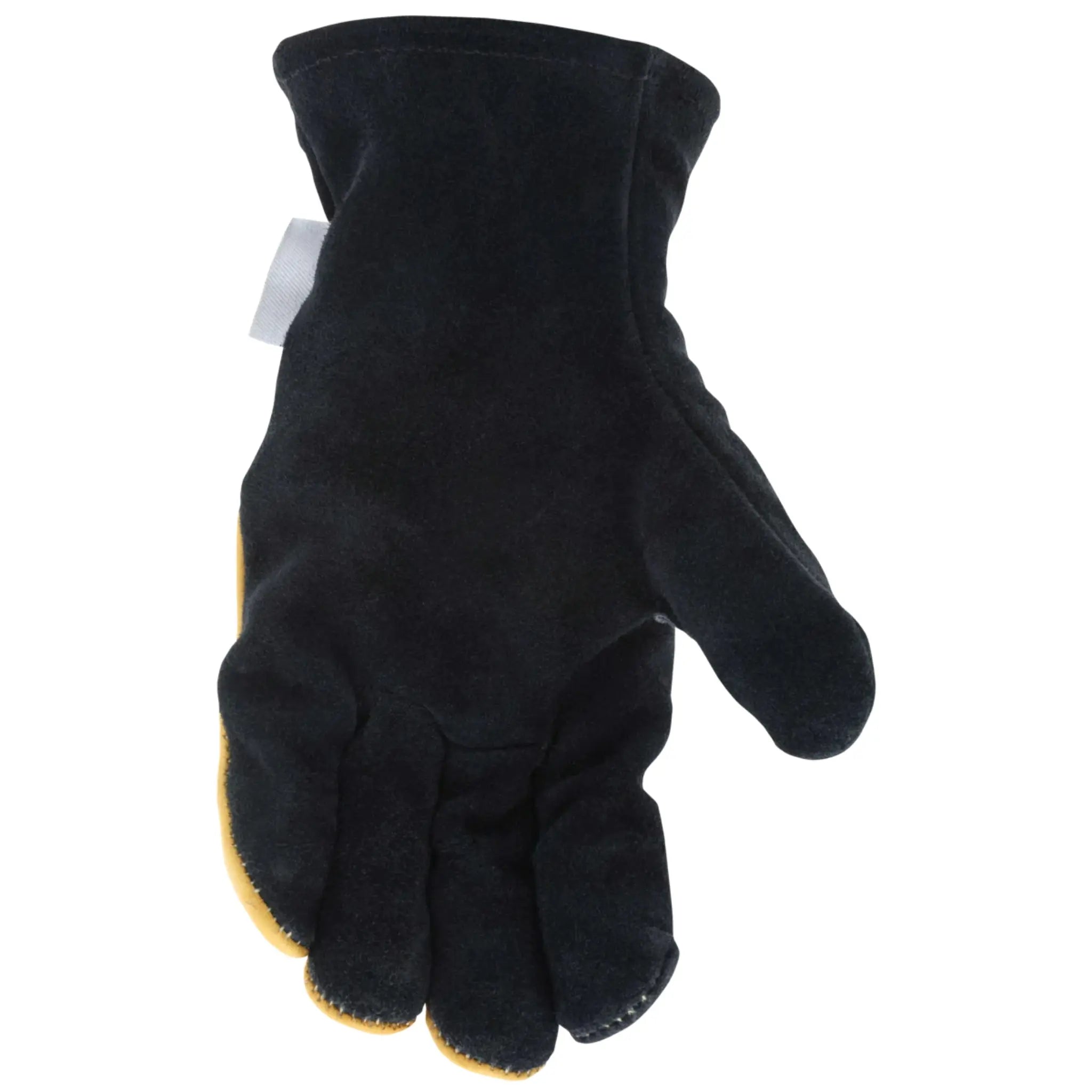 Shelby New Big Jake 5283 Cow, Elk, CTFT, NFPA Glove, Gold/Black, 1 Pair, Palm View