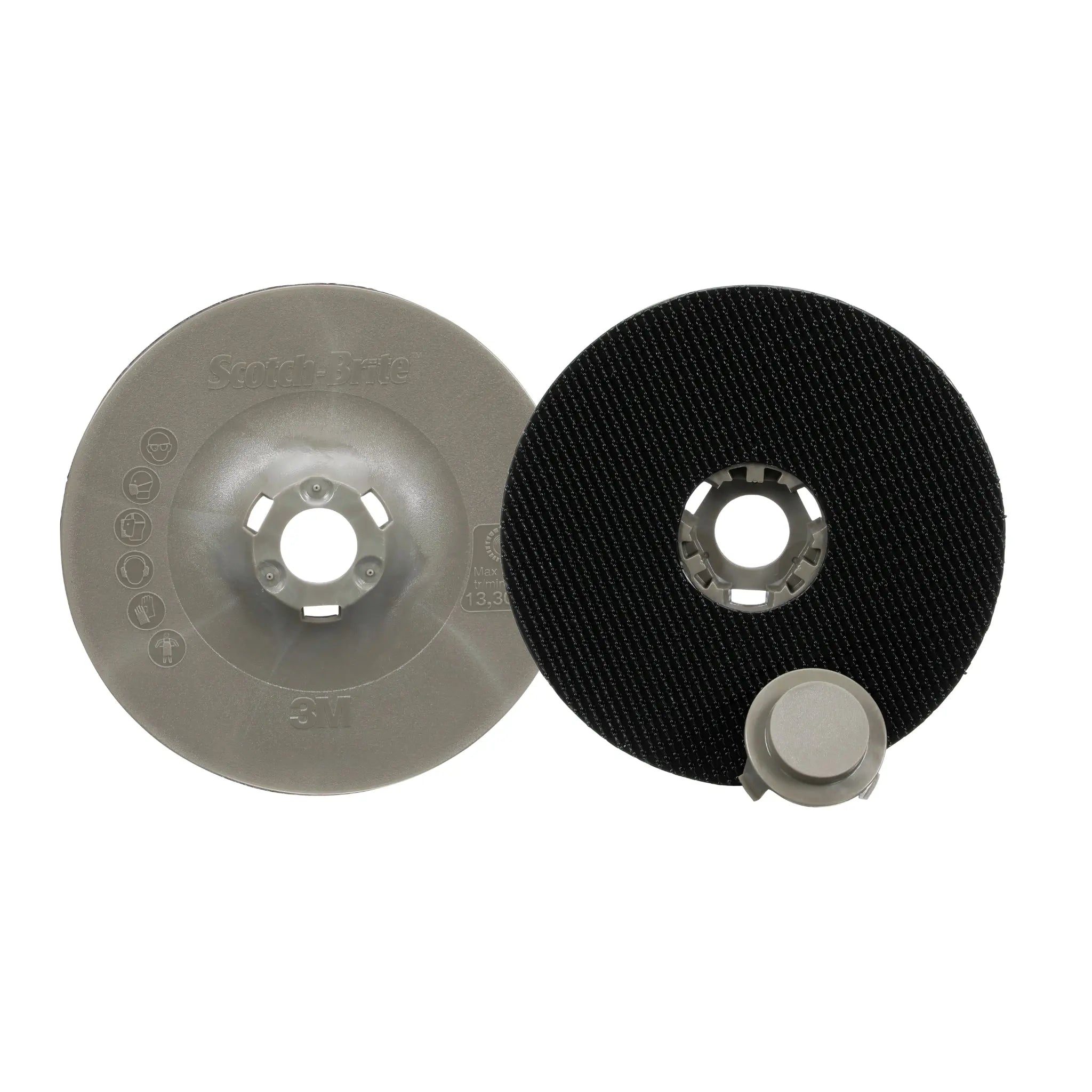 Scotch-Brite Universal Surface Conditioning Back-up Pad, 89870, 4.5 in (115mm), 10 ea/Case