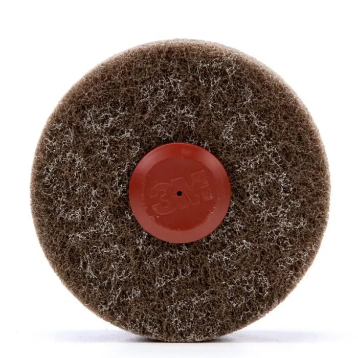 Scotch-Brite™ Cut and Polish Disc D5, 4 in x 1-1/4 in x 1/4 in A MED, 10 per case