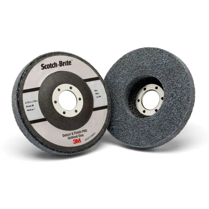 Scotch-Brite™ Deburr and Finish PRO Unitized Disc, T27, 4 1/2 in x 7/8 in, 6C MED+, 5 per case
