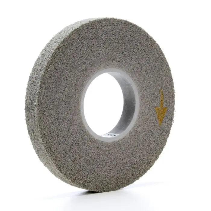 Scotch-Brite™ EXL Deburring Wheel, 8 in x 1 in x 3 in 8S FIN, 3 per case