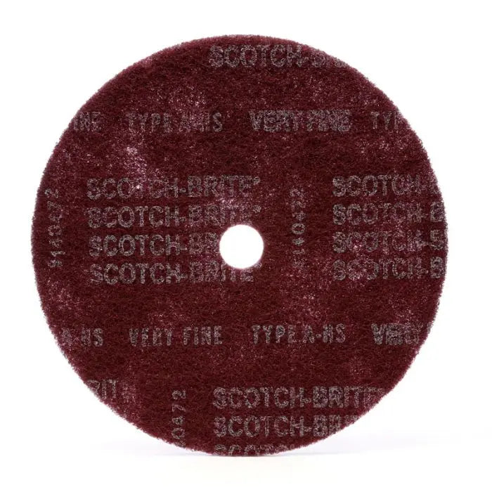 Scotch-Brite™ High Strength Disc, 12 in x 1-1/4 in, A VFN, 25 per case