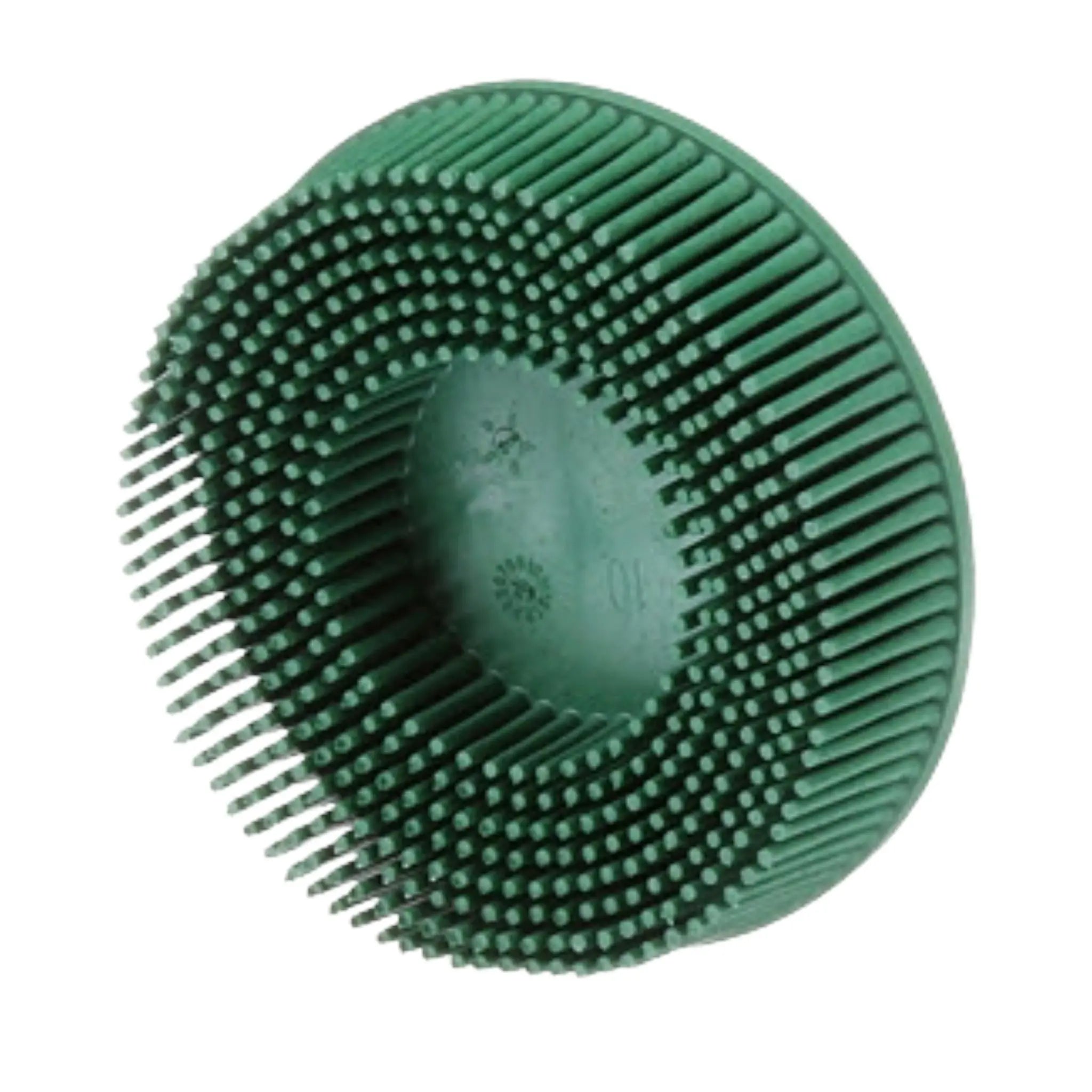 3M Scotch-Brite 7100138285 Roloc Bristle Disc 50 Tapered CRS, Green, 2 inches x .625 inches, Carton of 100