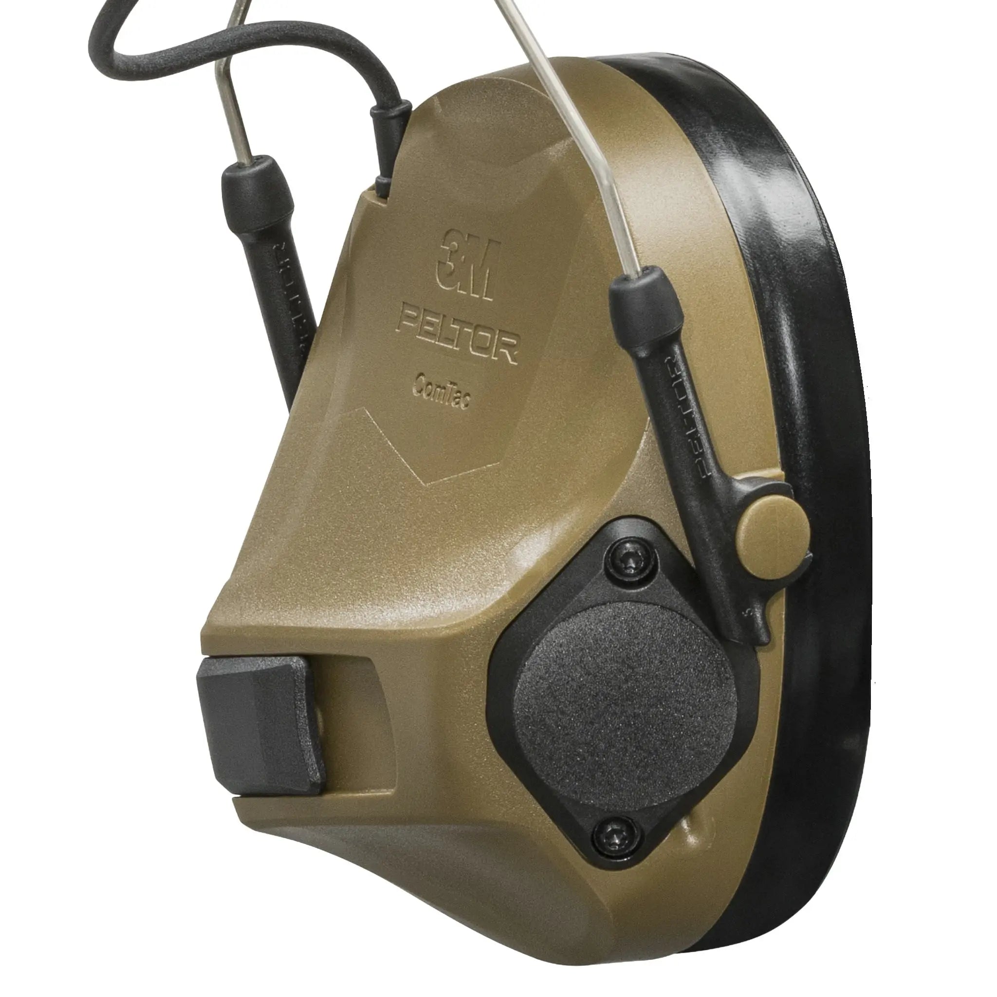3M Peltor MT14H418A-92-CY ComTac VIII Multi Comm Headset, Nexus 5-Con, Coyote Brown, 1 Each