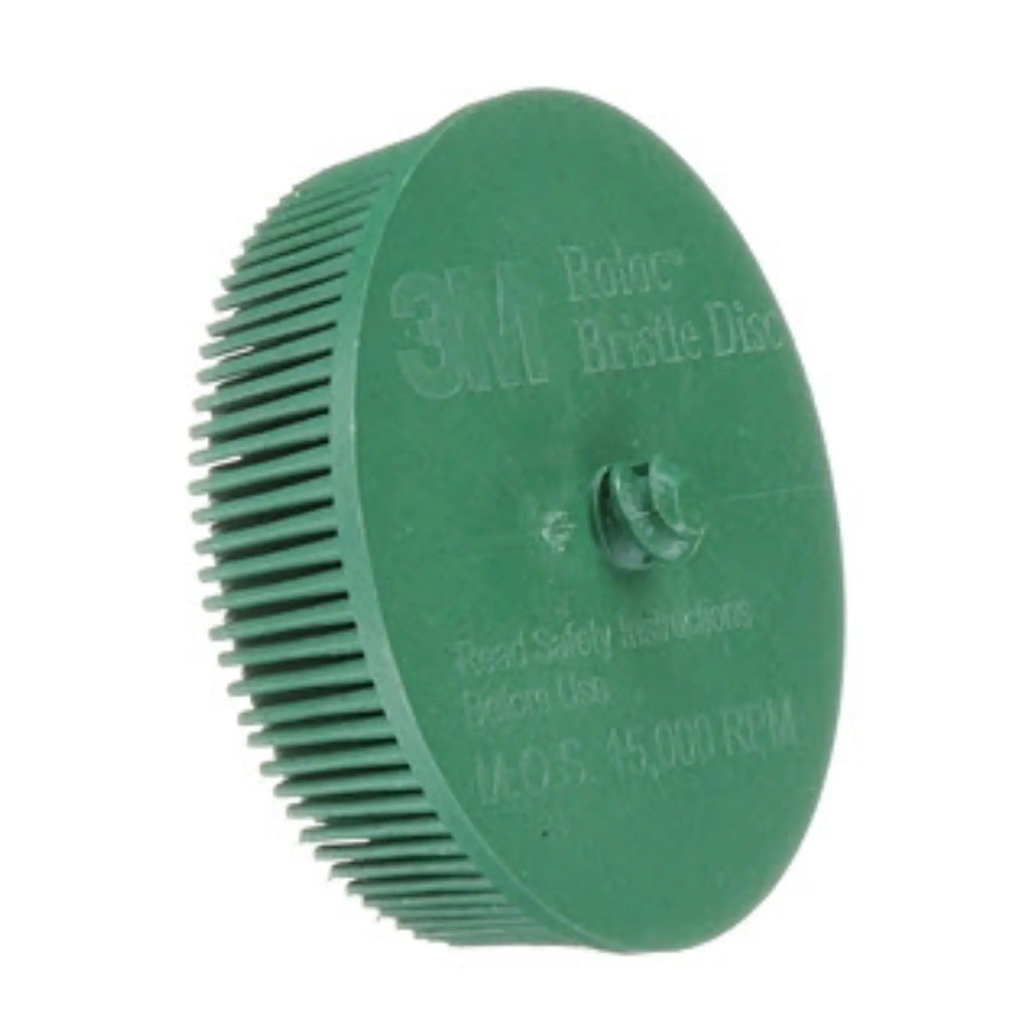 3M Scotch-Brite 7100138285 Roloc Bristle Disc 50 Tapered CRS, Green, 2 inches x .625 inches, Carton of 100