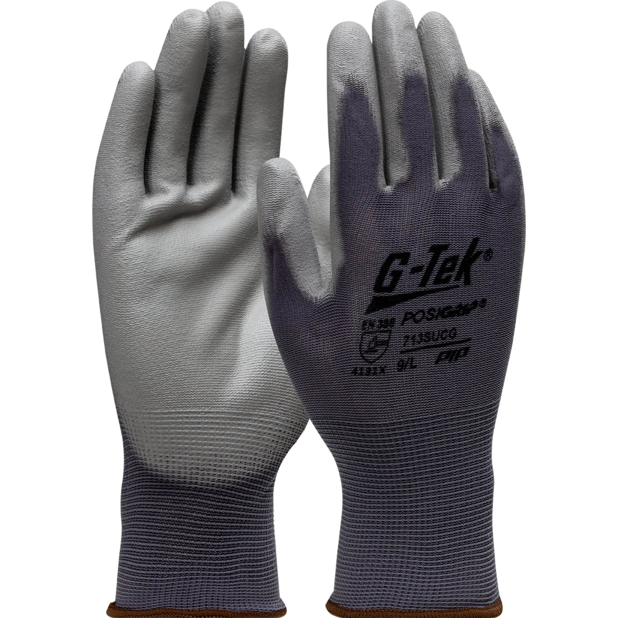 PIP West Chester 713SUCG PosiGrip Nylon Glove with Polyurethane Coated Flat Grip, Main Image