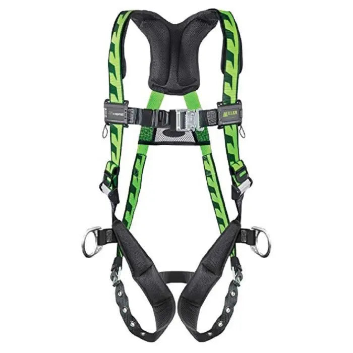 Honeywell Miller AC-QC/UGN AirCore Harness with QC Buckles, Green, 1 Each