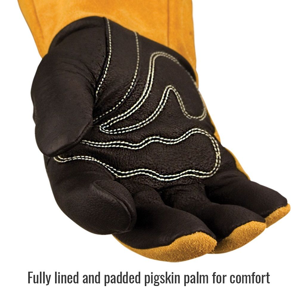 Black Stallion BM88 Premium Pigskin & Cowhide MIG Glove, 1 Pair