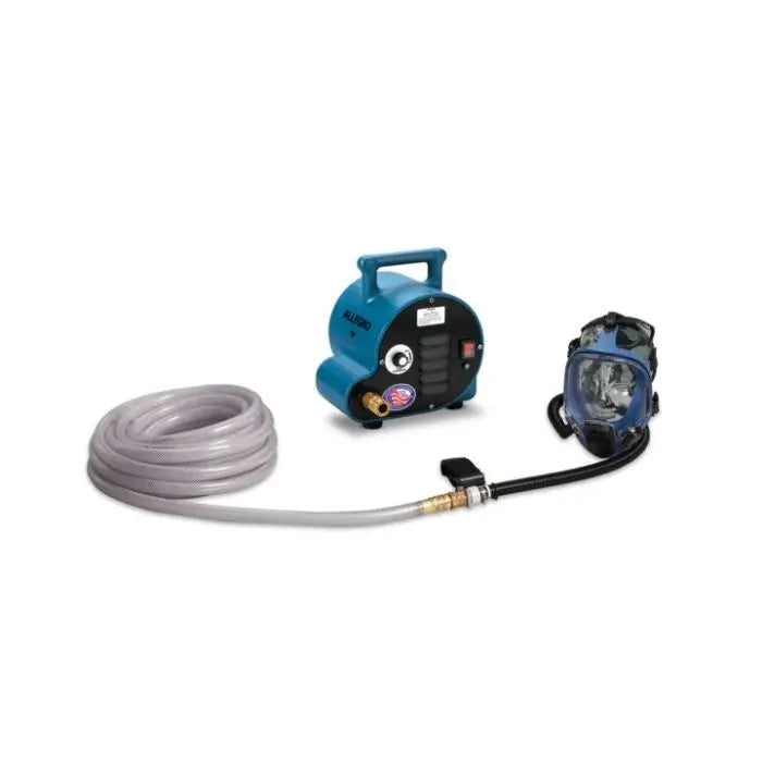 Allegro 9200-02A 2-Worker Full Mask Breathing Air Blower Respirator System w/ 50’ Hose