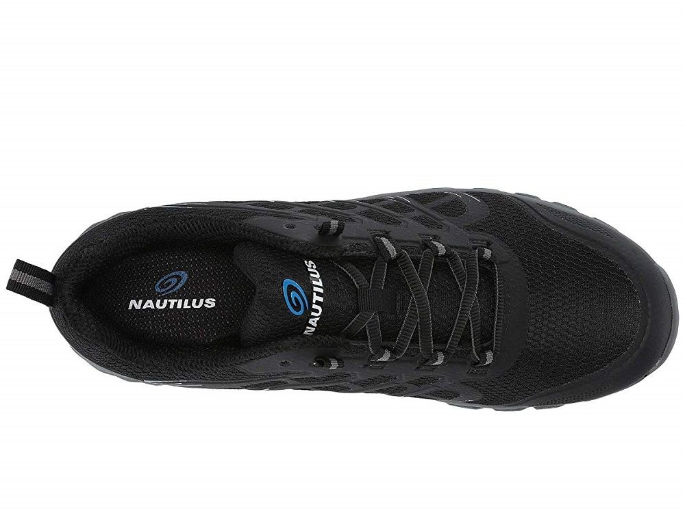 Nautilus Stratus N1900 Men€™s Work Shoe, Composite Toe, Black, 1 Pair