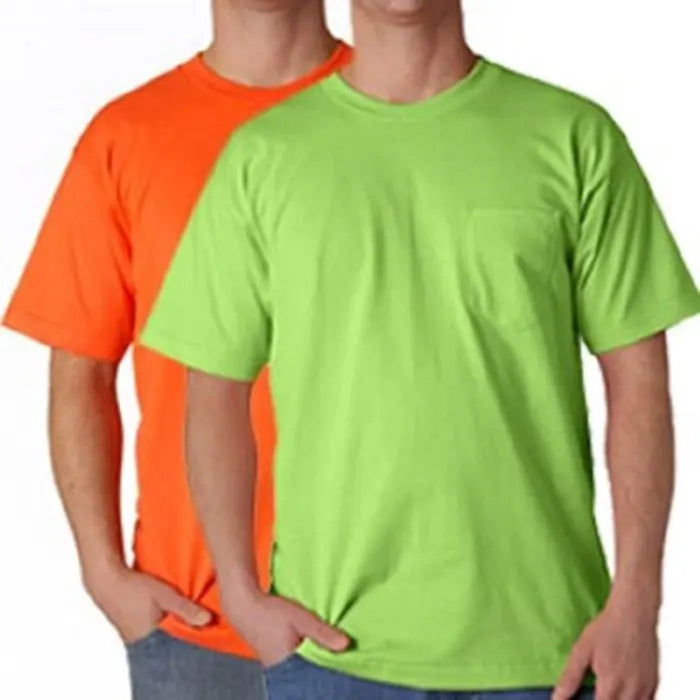 Bayside BA7100 100% Cotton Pocket T-Shirt, 1 Each