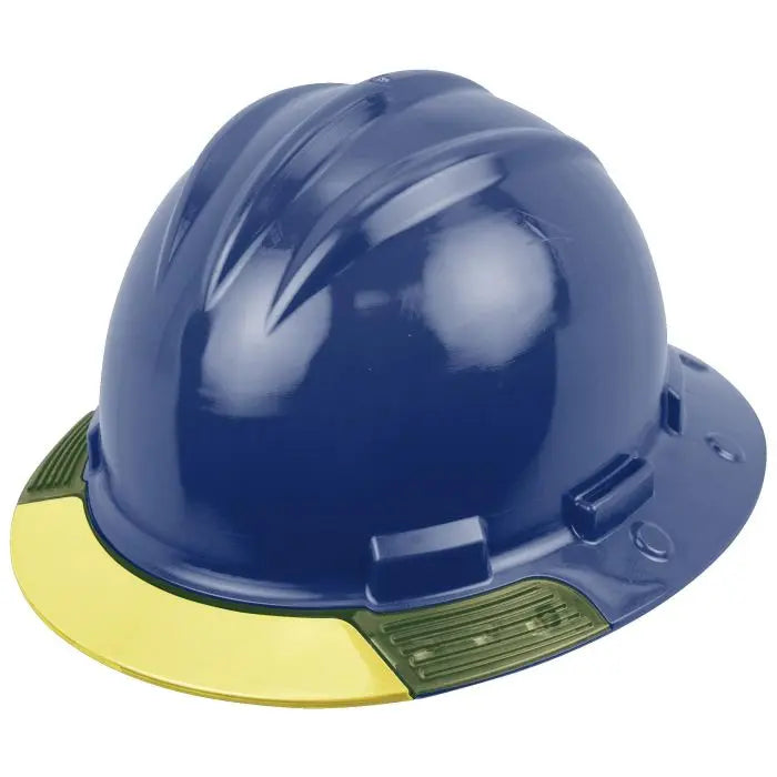 Bullard Kentucky Blue AboveView HDPE Full Brim Hard Hat Flex Gear 4 Point Ratchet Suspension 20/Case