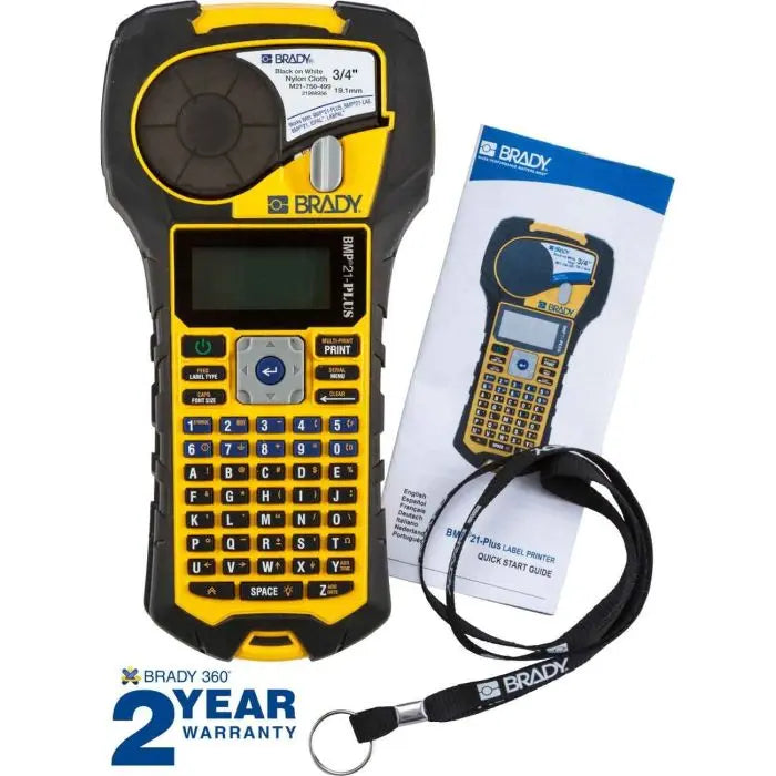 BMP21-PLUS Portable Label Printer, 9.5" H x 4.5" W x 2.5" D