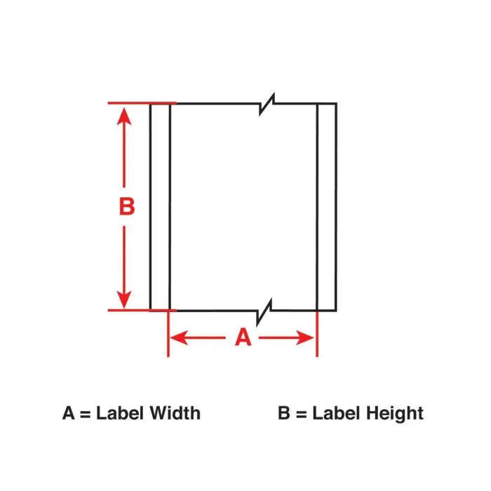 Brady 2.25" Yellow B30 Series Indoor/Outdoor Vinyl Labels