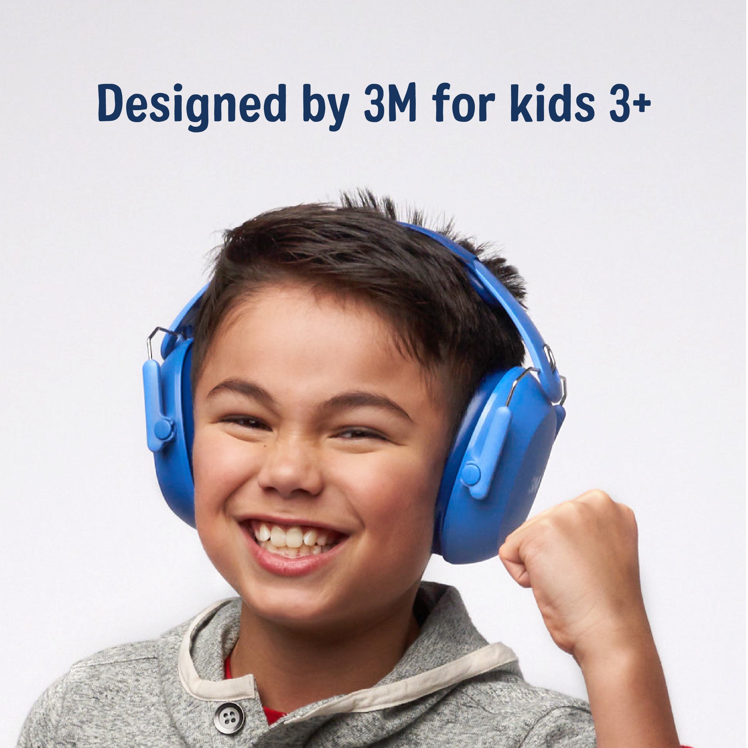 3M™ Kids Hearing Protection PKIDSB-BLU, Blue, 4 ea/case