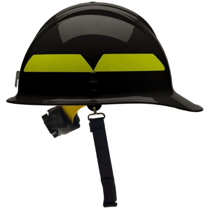 Bullard FH911CR Half Brim Wildfire Helmet, Ratchet Suspension, 1 Each