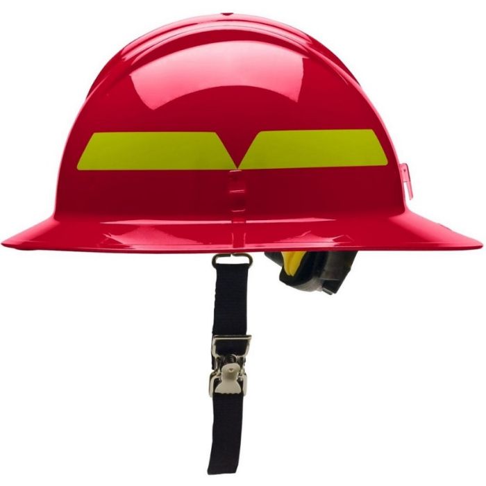 Bullard FH911HR Full Brim Wildfire Helmet, Ratchet Suspension, 1 Each