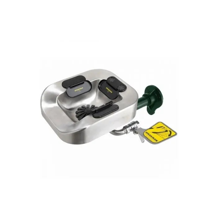 Speakman Optimus SE-1050 Eye And Face Wash Stainless Steel Bowl Wall Mount System