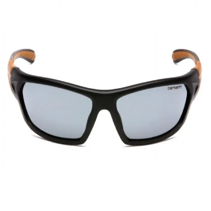 Pyramex Carhartt CHB220D Carbondale Safety Glasses, Gray Lens, Black and Tan Frame, One Size, Box of 12