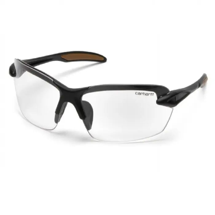 Pyramex Carhartt CHB310D Spokane General Purposes Glasses, Clear Lens, Black Frame, One Size, Box of 12