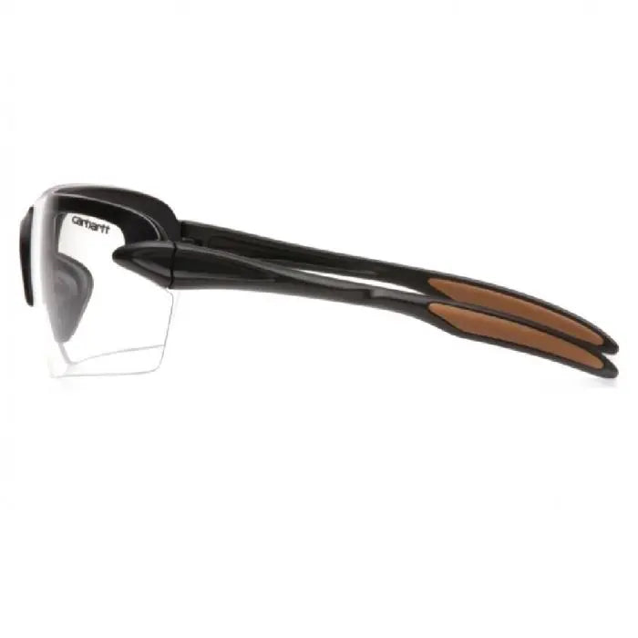 Pyramex Carhartt CHB310D Spokane General Purposes Glasses, Clear Lens, Black Frame, One Size, Box of 12