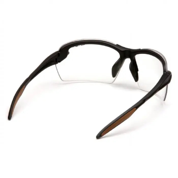 Pyramex Carhartt CHB310D Spokane General Purposes Glasses, Clear Lens, Black Frame, One Size, Box of 12