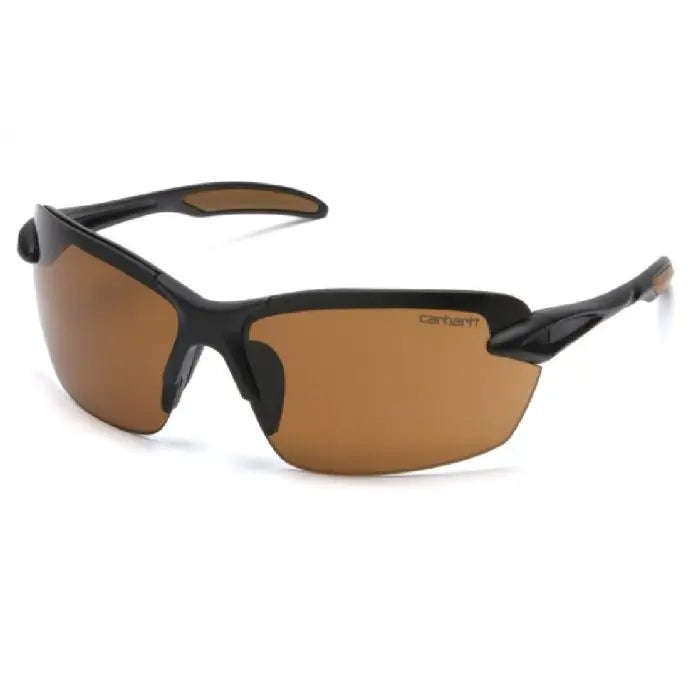 Pyramex Carhartt CHB318D Spokane Safety Glasses, Sandstone Bronze Lens, Black Frame, One Size, Box of 12